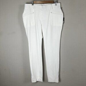 Belyn Key Commuter Pant Chalk White Pull On Golf Pants Women's‎ Size XL NEW